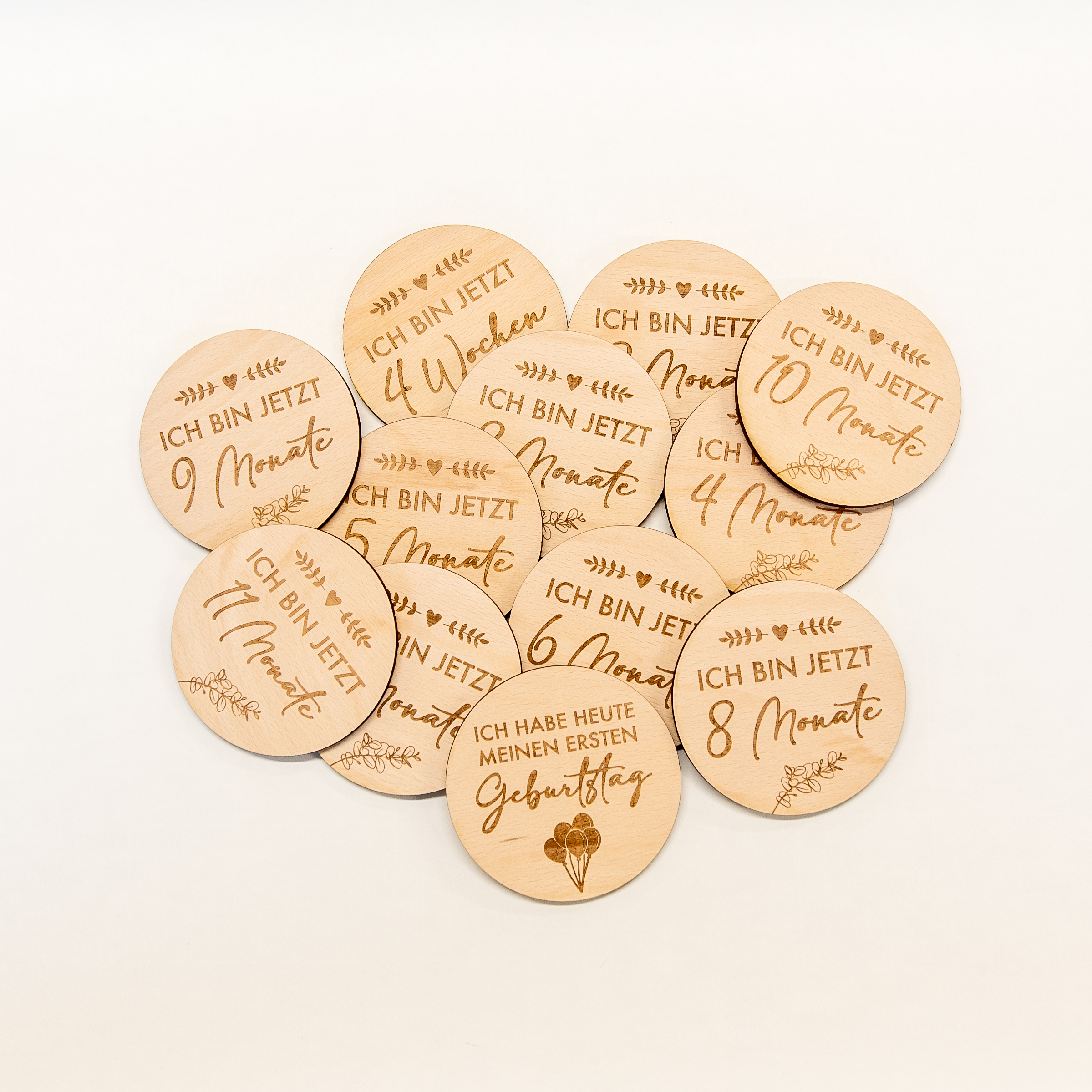 Baby-Meilensteinkarten