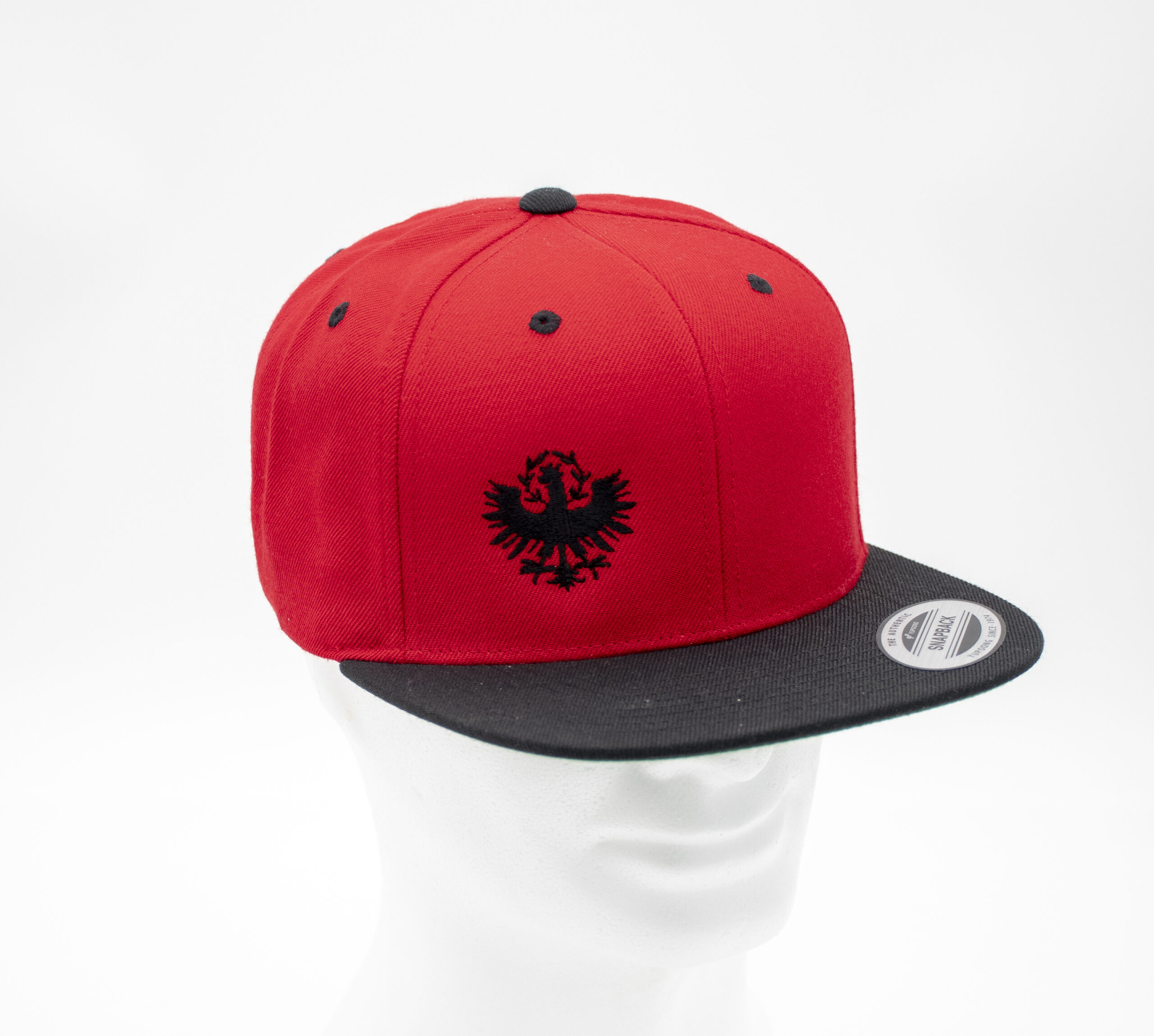 Snapback-Heimatliebe-Tiroler-Adler-rot-schwarz-aewerbetechnik