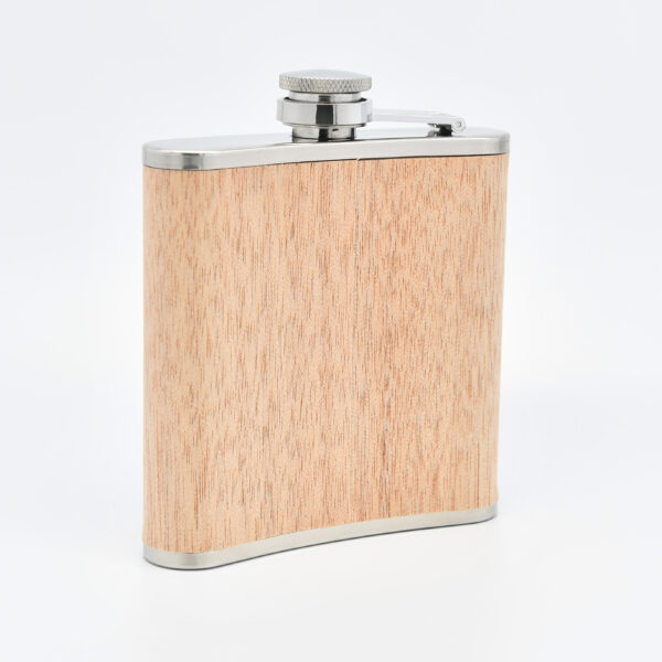 Holzflachmann