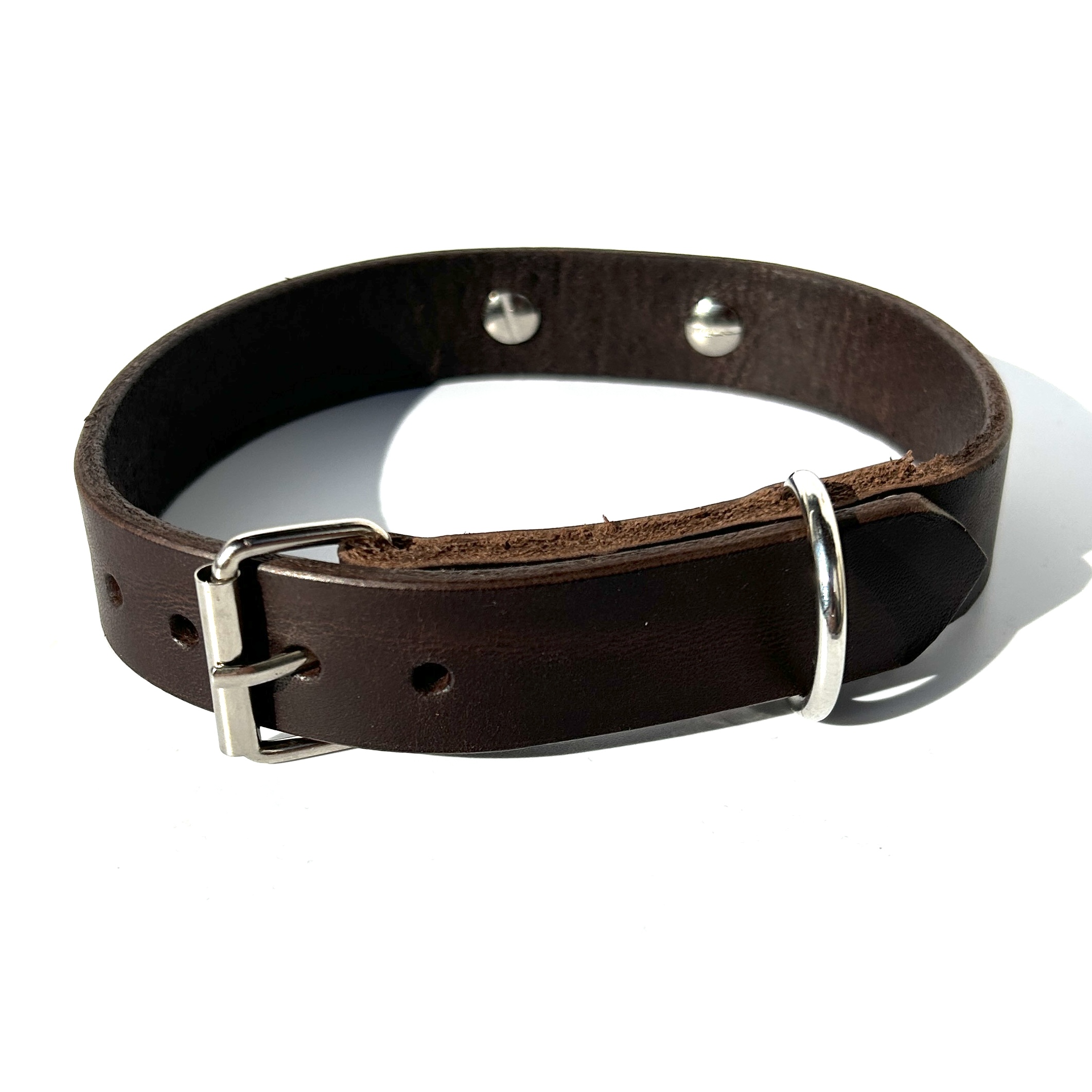 Handgemachtes personalisiertes Hundehalsband von AE-Werbetechnik