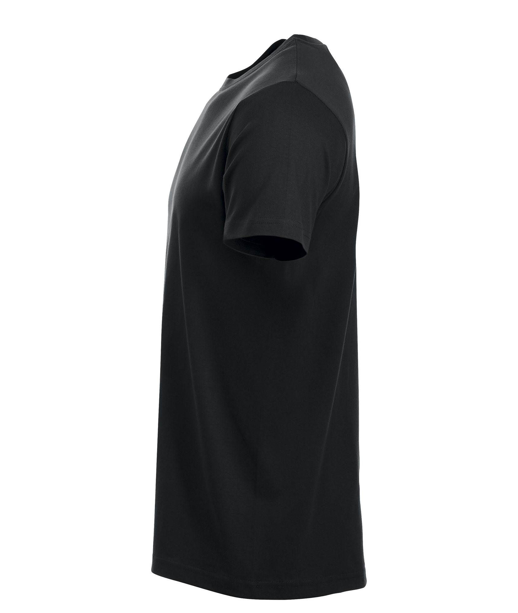 Baumwoll T-Shirt Milser Gangga in Schwarz, Seitenansicht