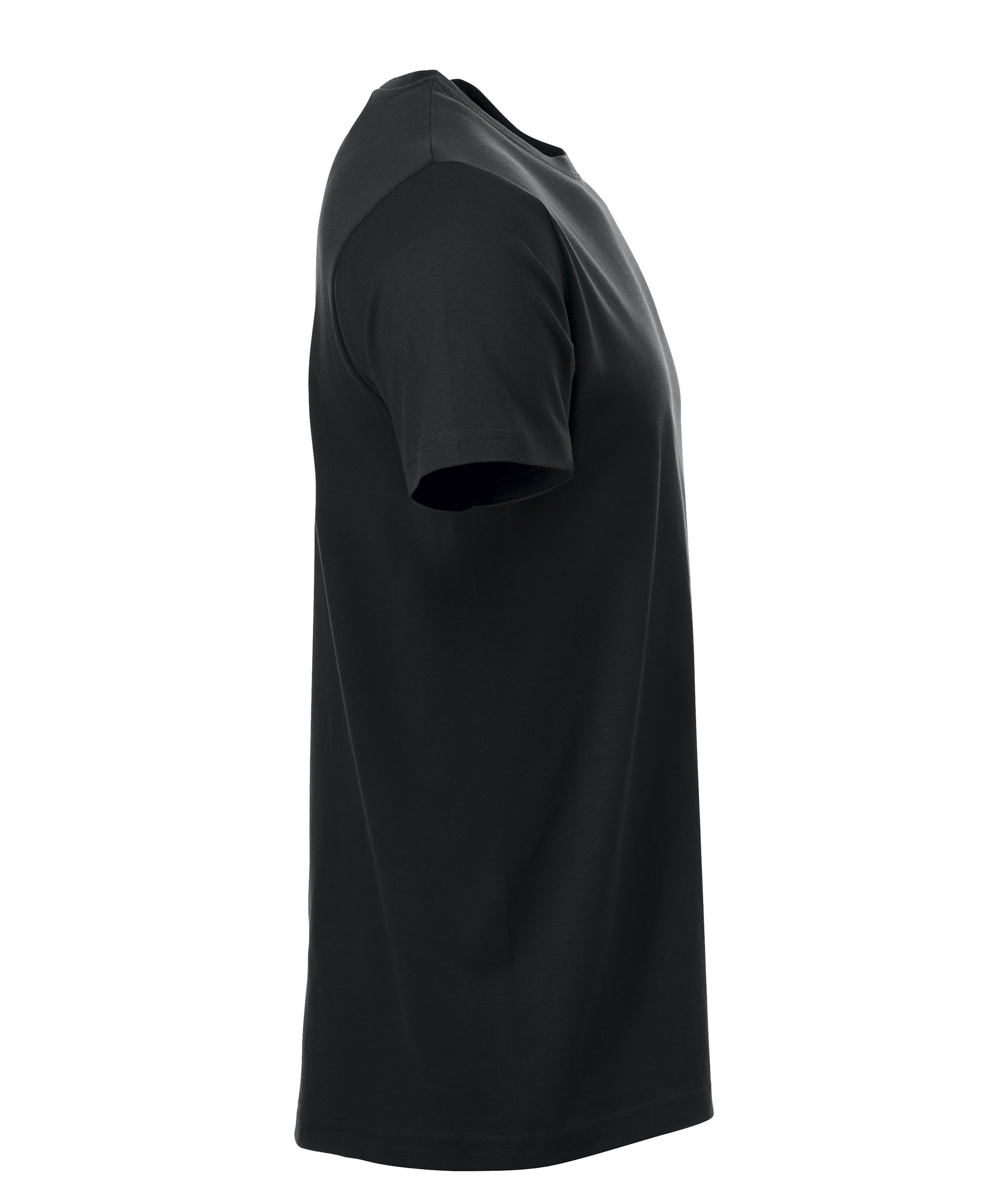Baumwoll T-Shirt Milser Gangga in Schwarz, Seitenansicht