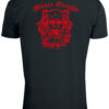 Funktions T-Shirt Milser Gangga in Schwarz, Rückansicht
