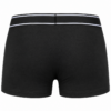Boxer Shorts Milser Gangga in Schwarz, Rückenansicht