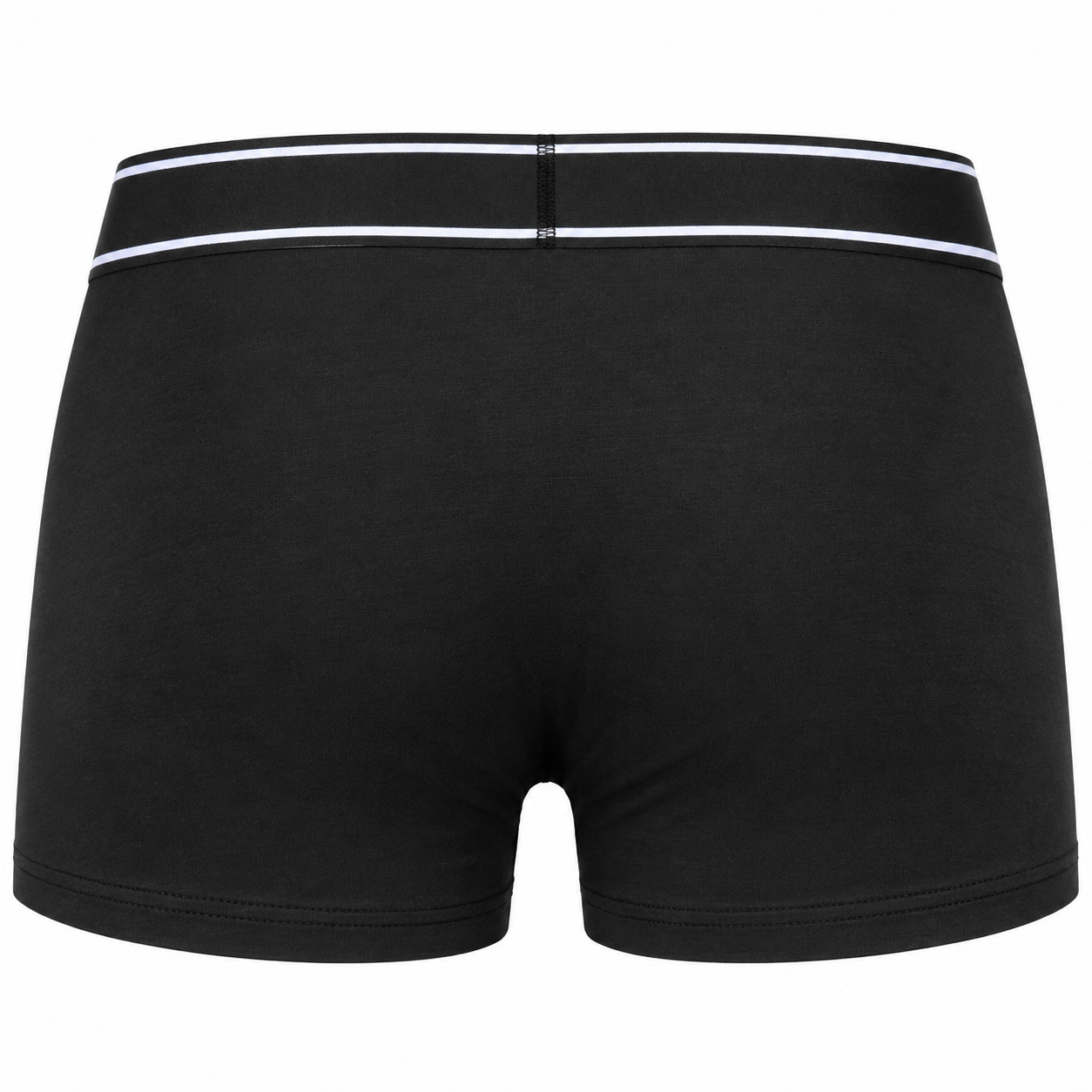 Boxer Shorts Milser Gangga in Schwarz, Rückenansicht