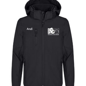 Matschgerer Softshell Jacke Kinder