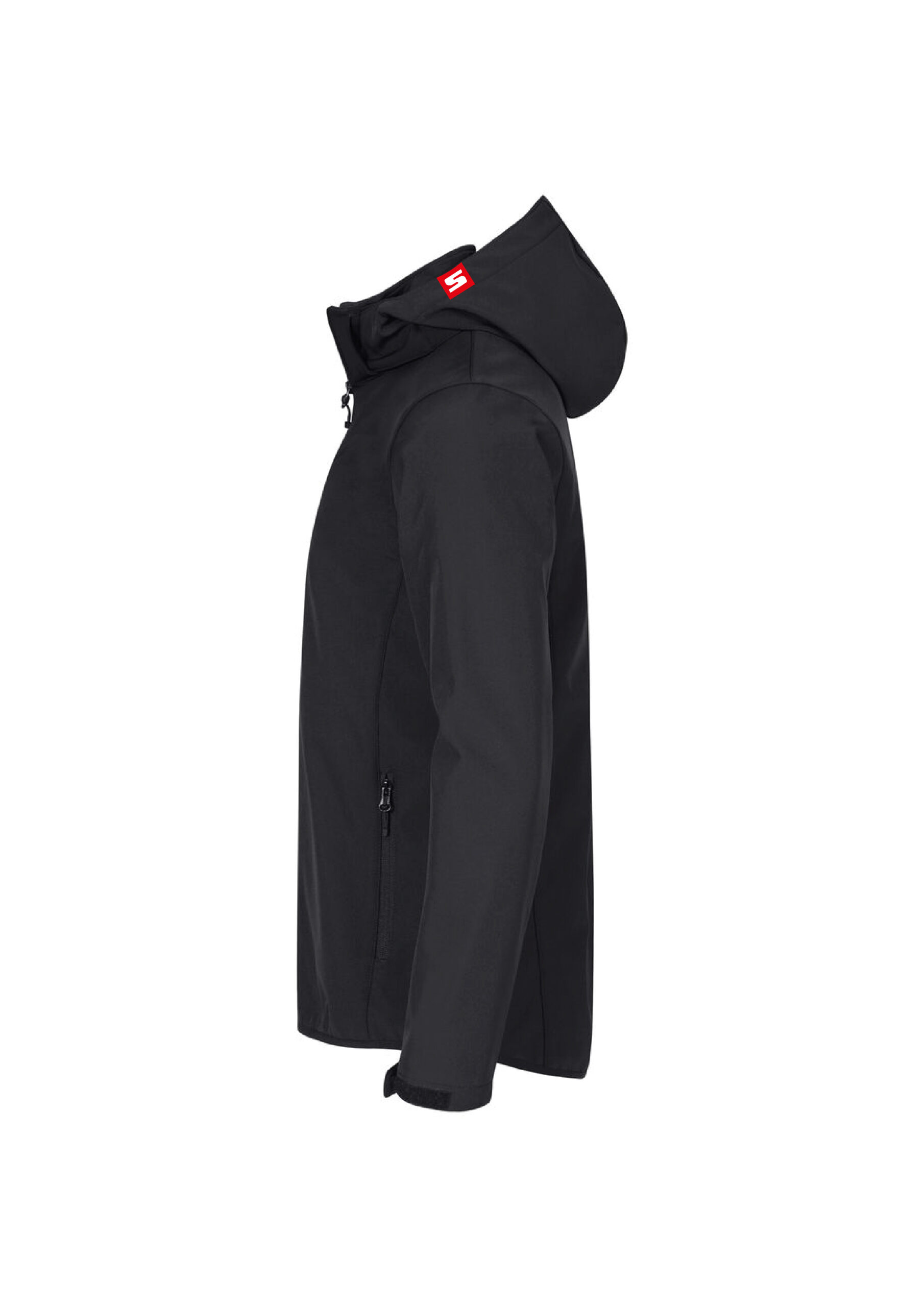 Softshelljacke-Schräglage Back by AE-Werbetechnik