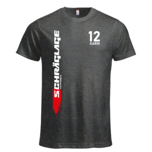 T-Shirt-Schräglage Front by AE-Werbetechnik
