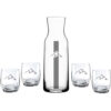 Wasserglas Set mit Berge ae-werbetechnik