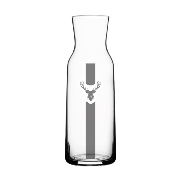 Wasserkaraffe mit Hirsch AE-Werbetechnik